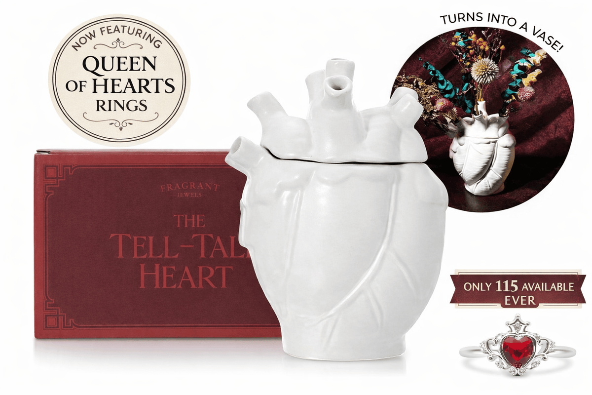 The Tell-Tale Heart - Jewel Candle