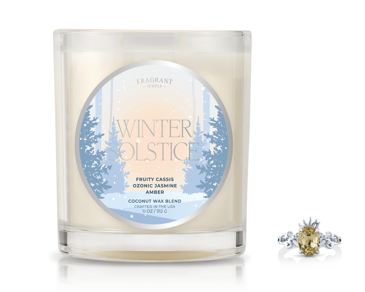 Winter Solstice - Jewel Candle