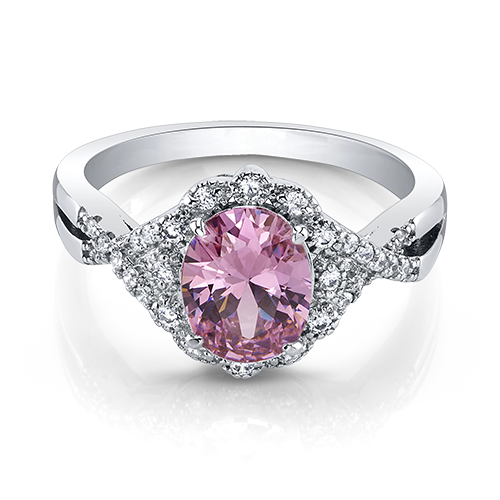 Pink Flower Ring