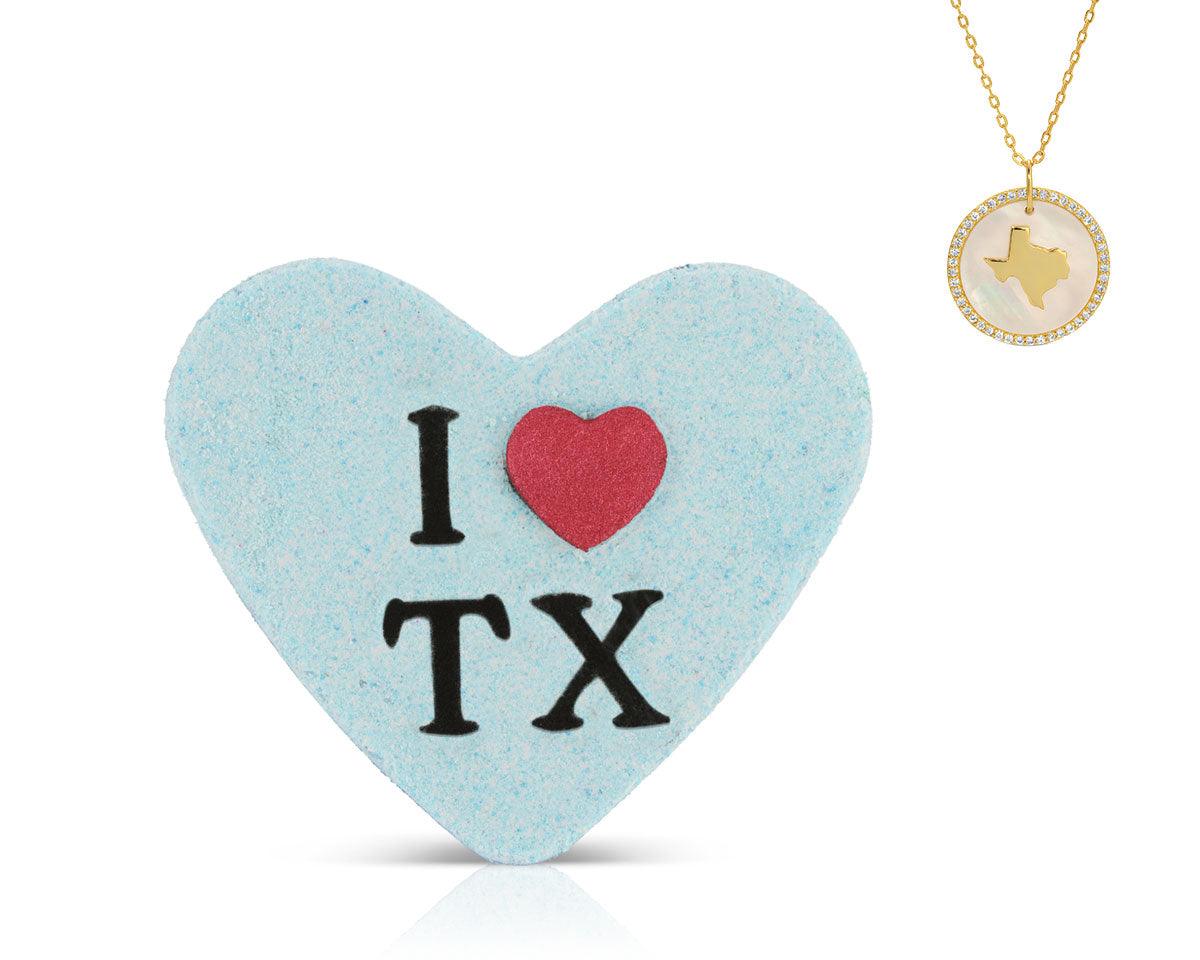 I Heart Texas - Bath Bomb