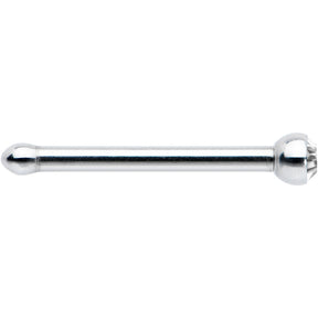 20G Stainless Steel Crystalline Gem Micro Nose Bone