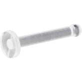 18G Clear Flat Bioplast Nose Retainer