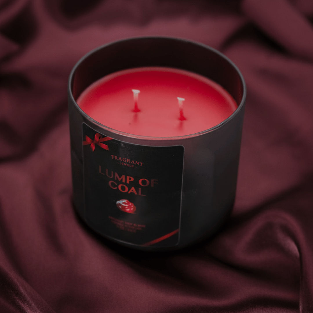 Lump of Coal - Jewel Candle