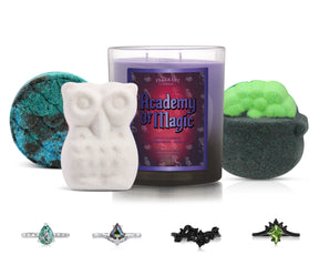 Academy of Magic - Bath Bomb and Candle 4-Piece Set