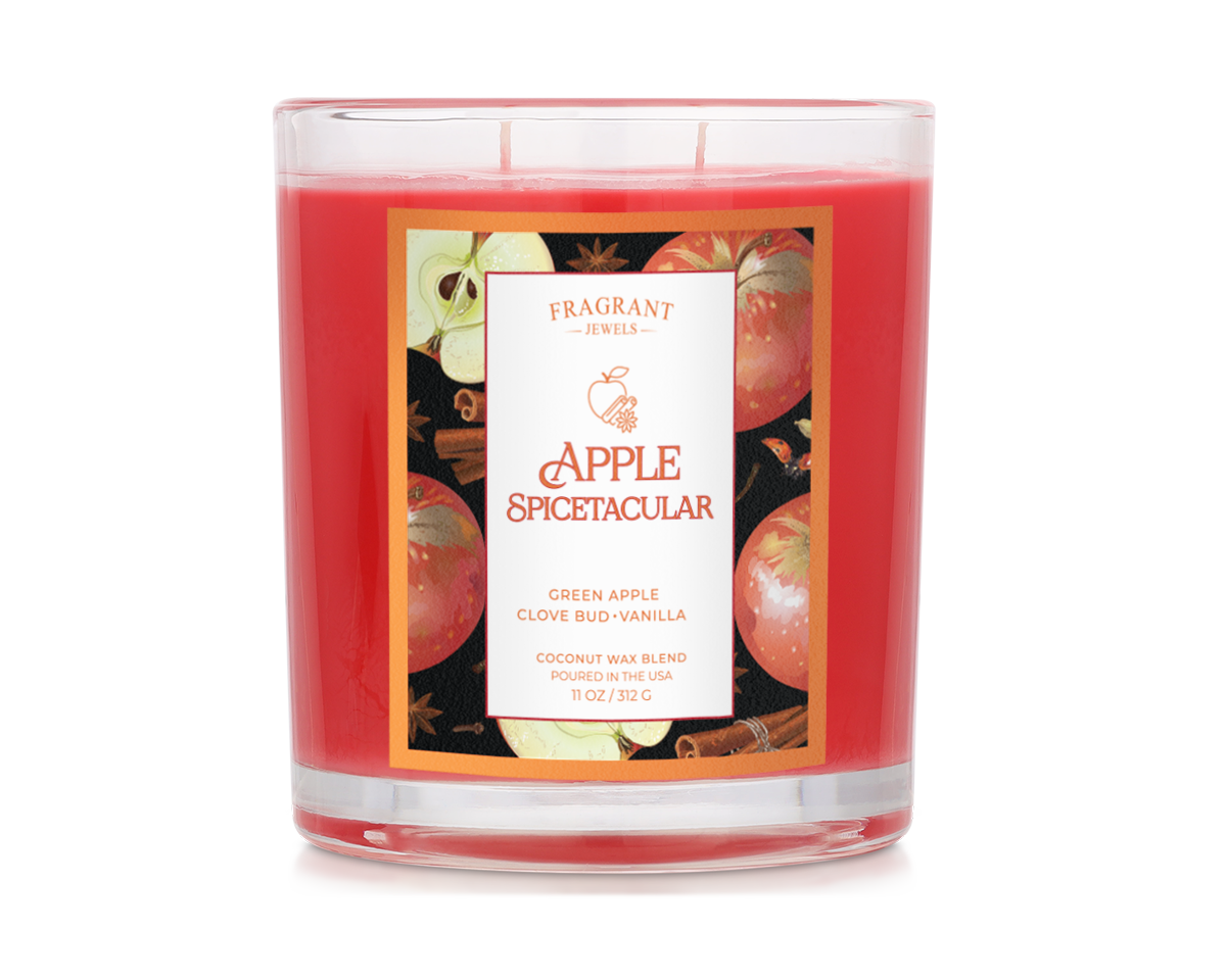 Apple Spicetacular - Jewel Candle (Without Jewelry)