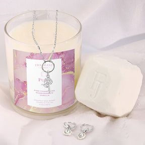 August Peridot Birthstone Charm - Jewel Candle