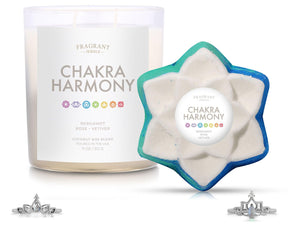 Chakras - Candle and Bath Bomb Set