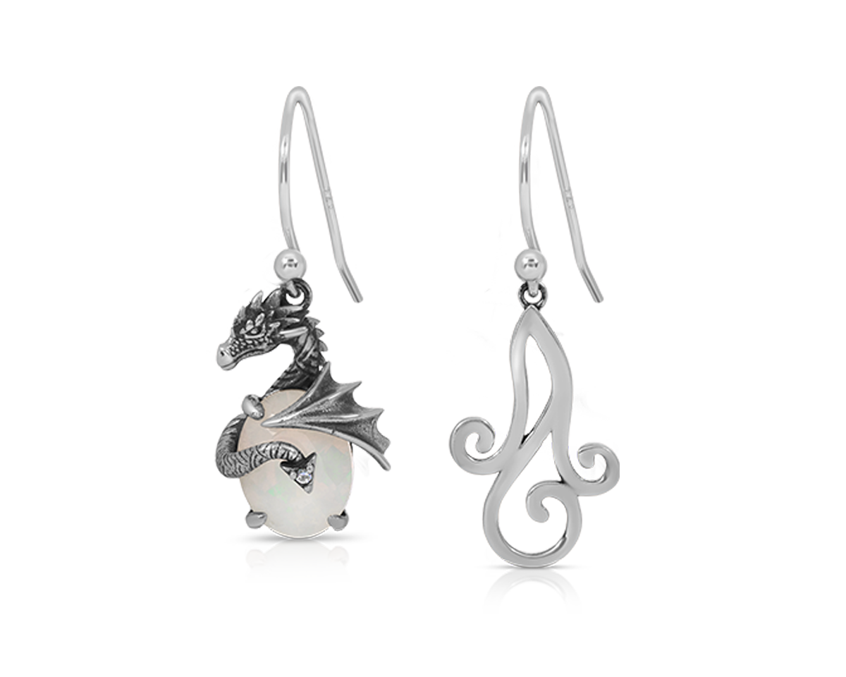 Dragons of the Elements Earrings - Air
