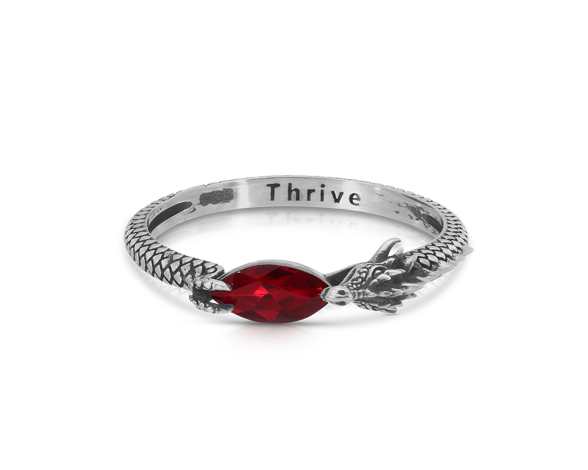 Dragons of the Elements Ring - Fire - ‘Thrive’