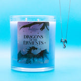 Dragons of the Elements - Jewel Candle