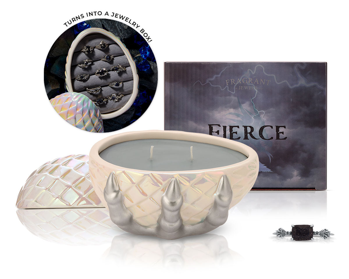 Fierce Dragon - Candle Jewelry Box