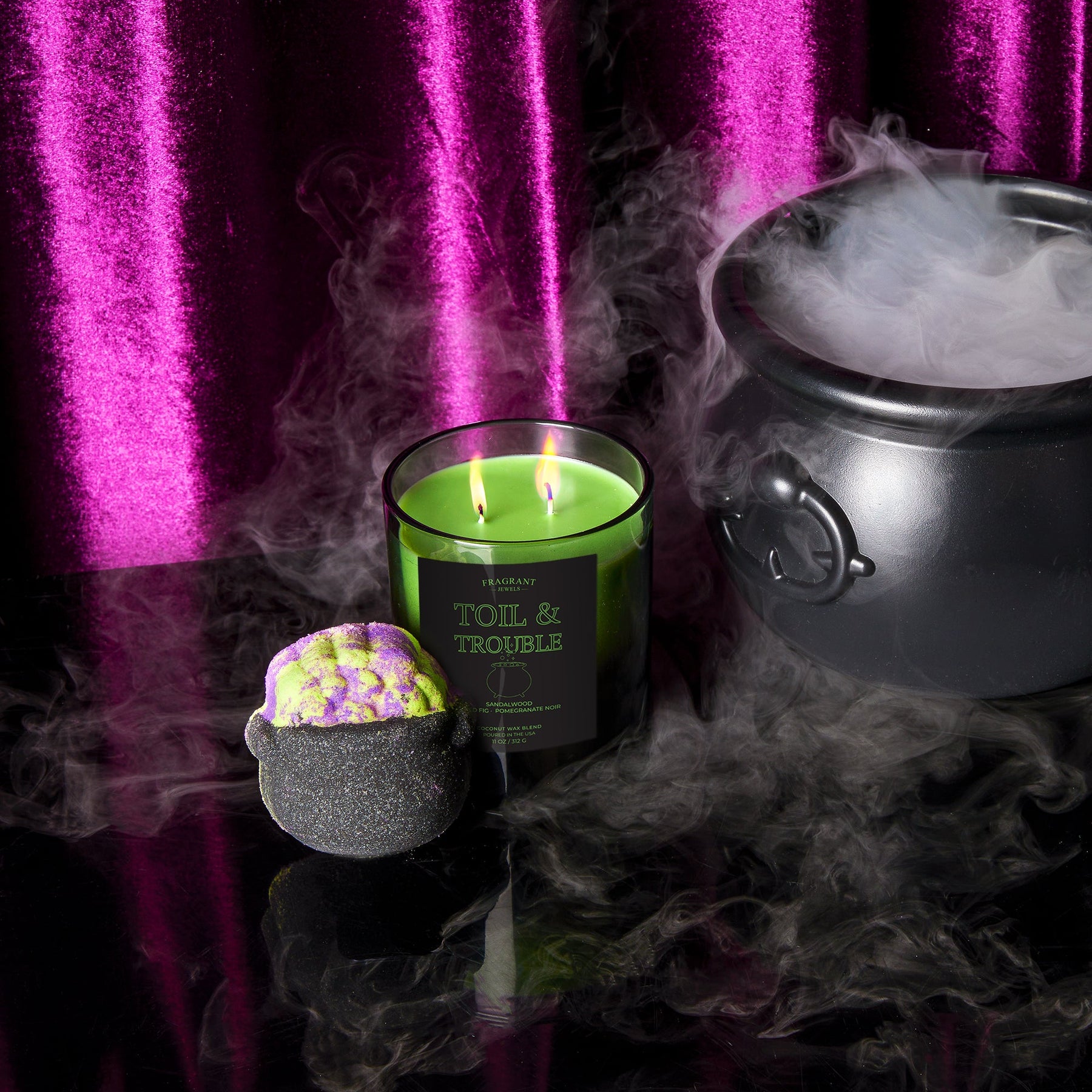 Toil & Trouble - Candle and Bath Bomb Set - Monthly Box