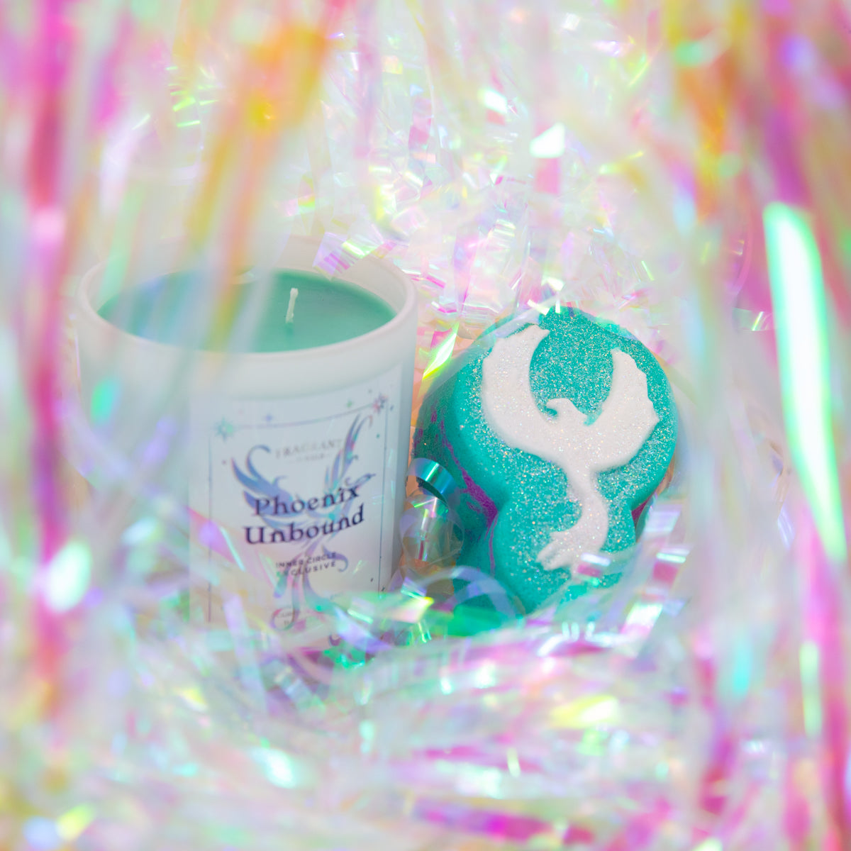Phoenix Unbound - Candle and Bath Bomb Set - Subscription Box
