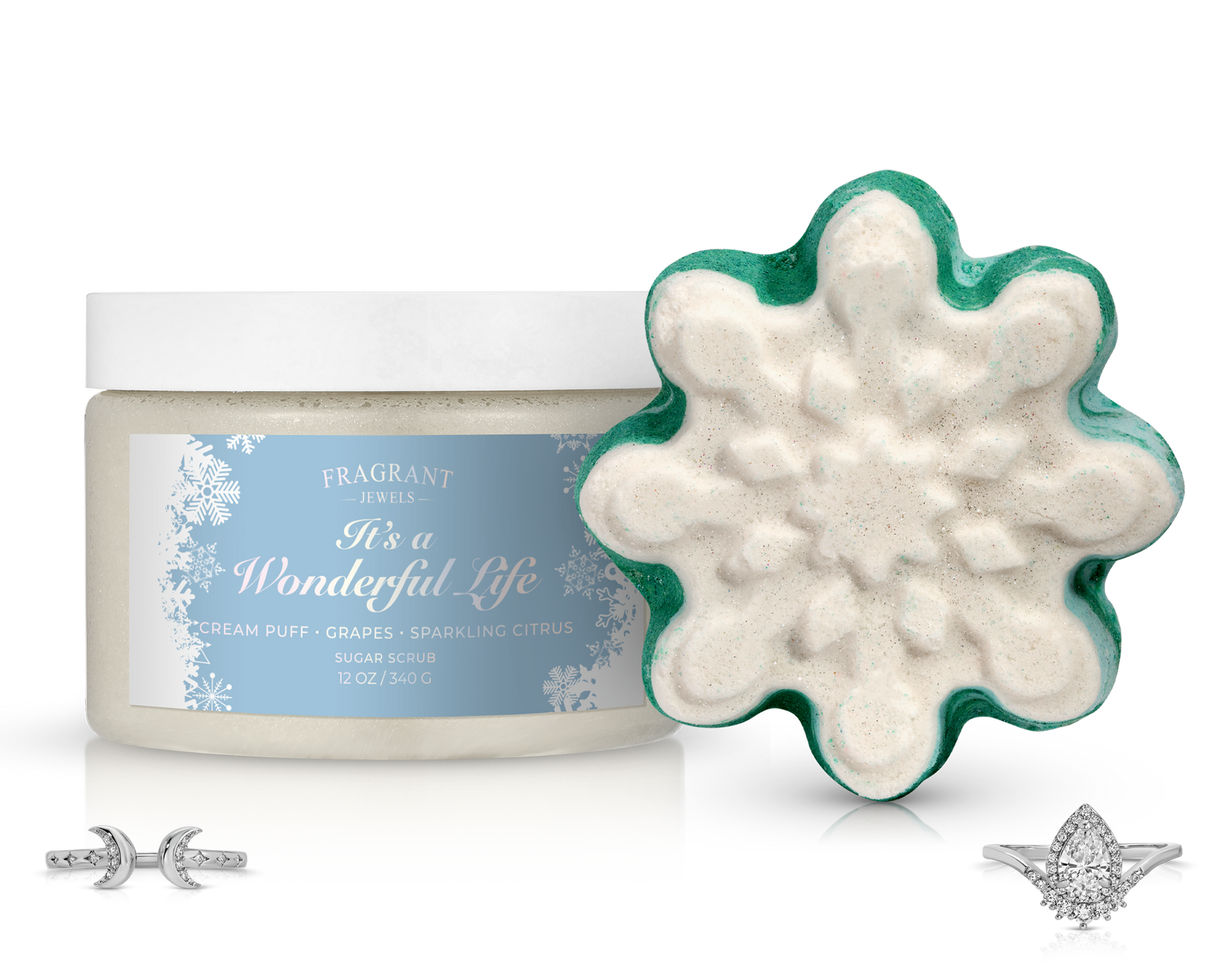 It's A Wonderful Life - Bath Bomb and Body Scrub Set