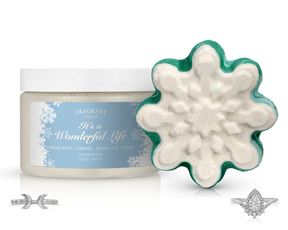 It's A Wonderful Life - Bath Bomb and Body Scrub Set