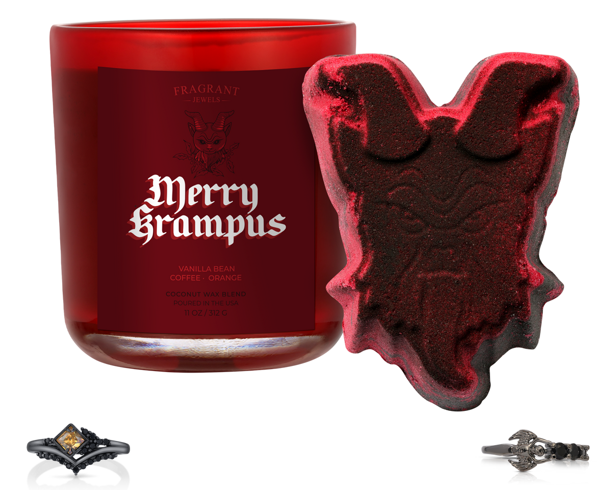 Krampus - Candle and Bath Bomb Set