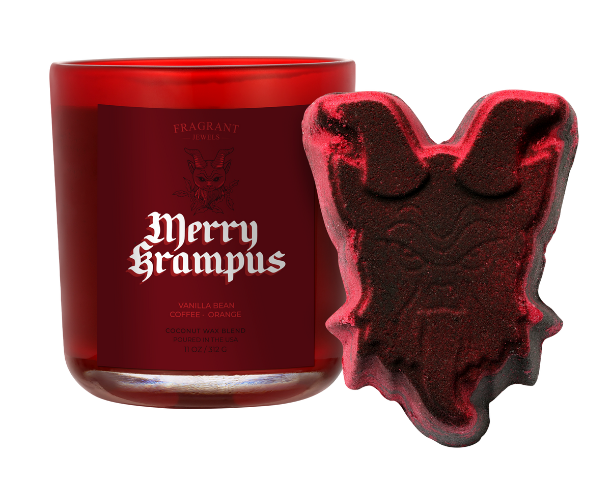 Krampus - Candle and Bath Bomb Set (Without Jewelry)