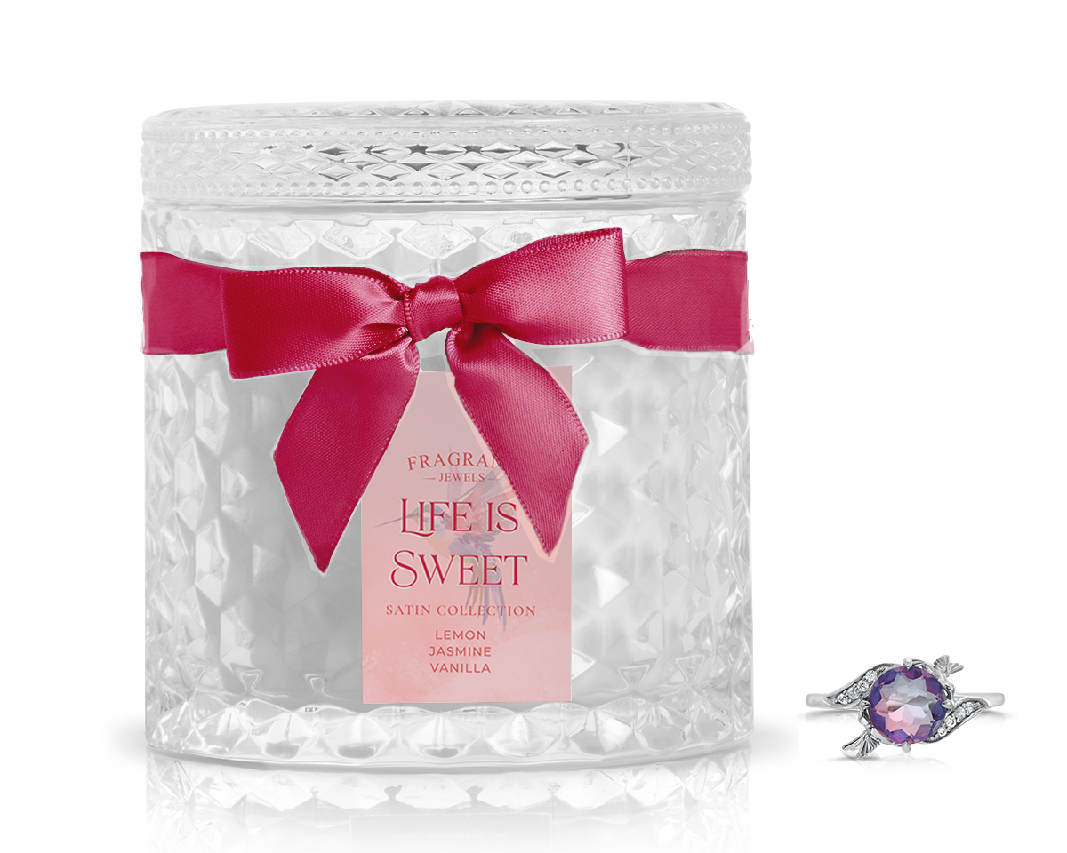 Life is Sweet - Satin Collection - Jewel Candle