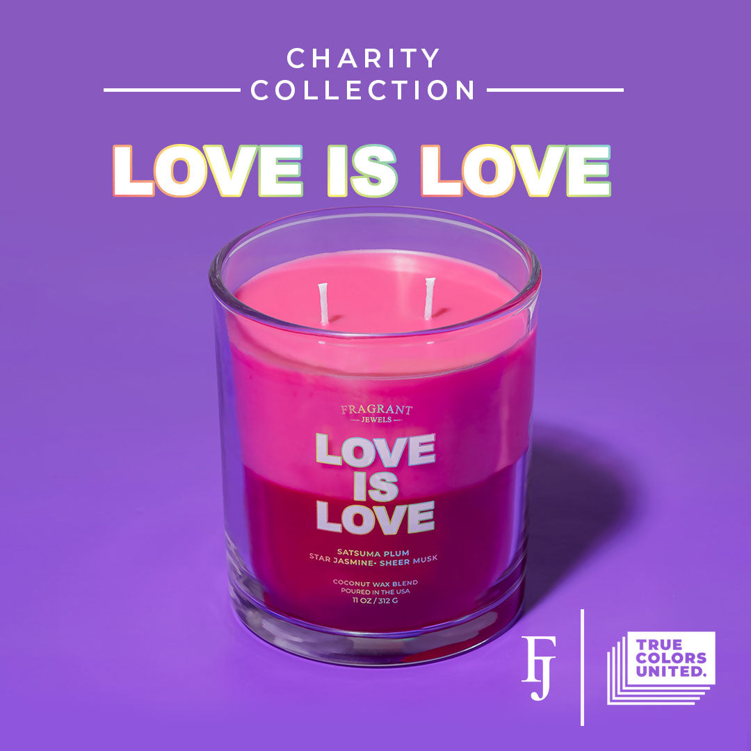 Love is Love - Jewel Candle