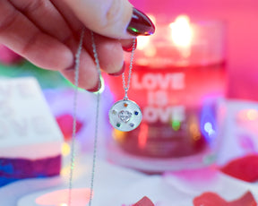 Love is Love - Jewel Candle