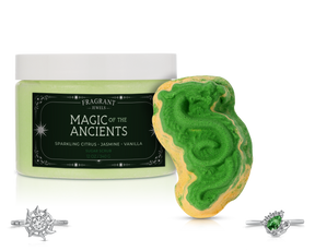 Magic of the Ancients - Bath Bomb and Body Scrub Set