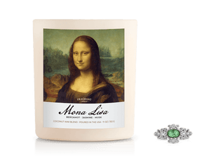 Mona Lisa - Jewel Candle