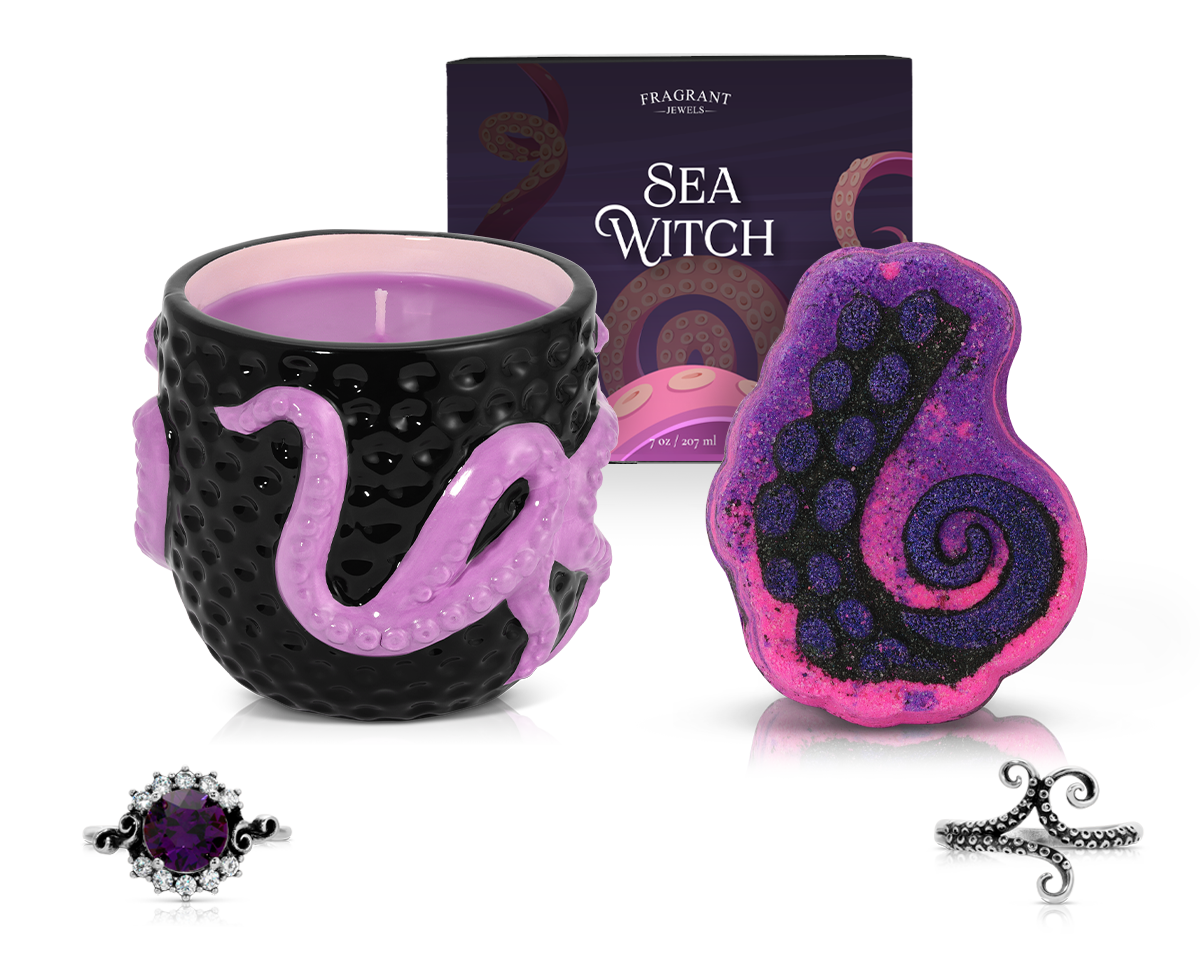 Sea Witch - Candle and Bath Bomb Set