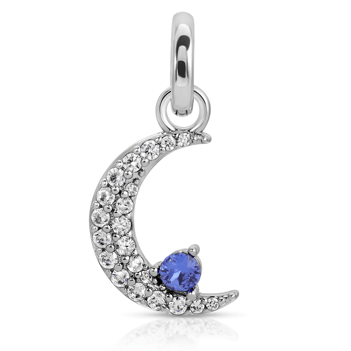 September Sapphire Birthstone Charm - Moon (Rewards Store)