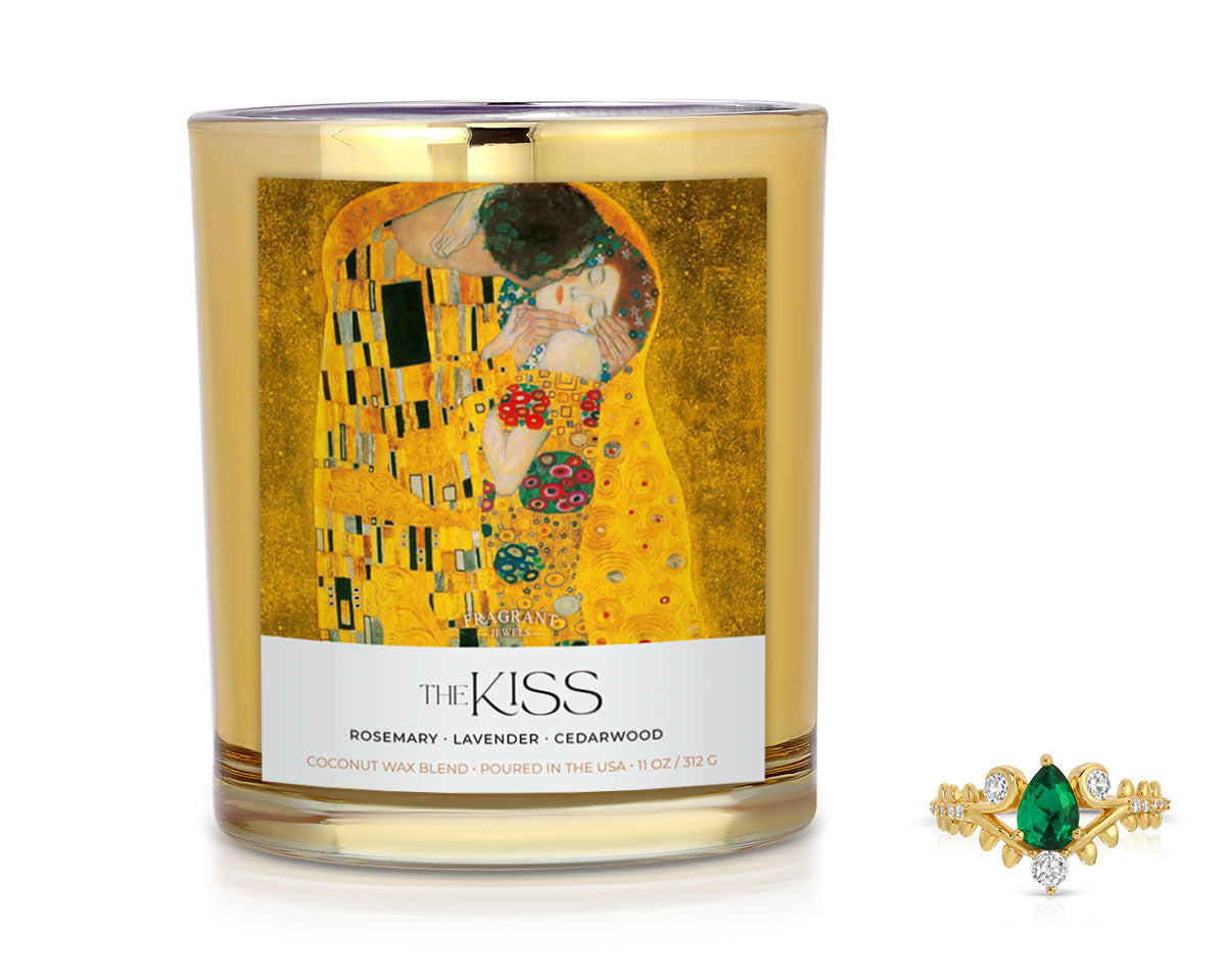 The Kiss - Jewel Candle
