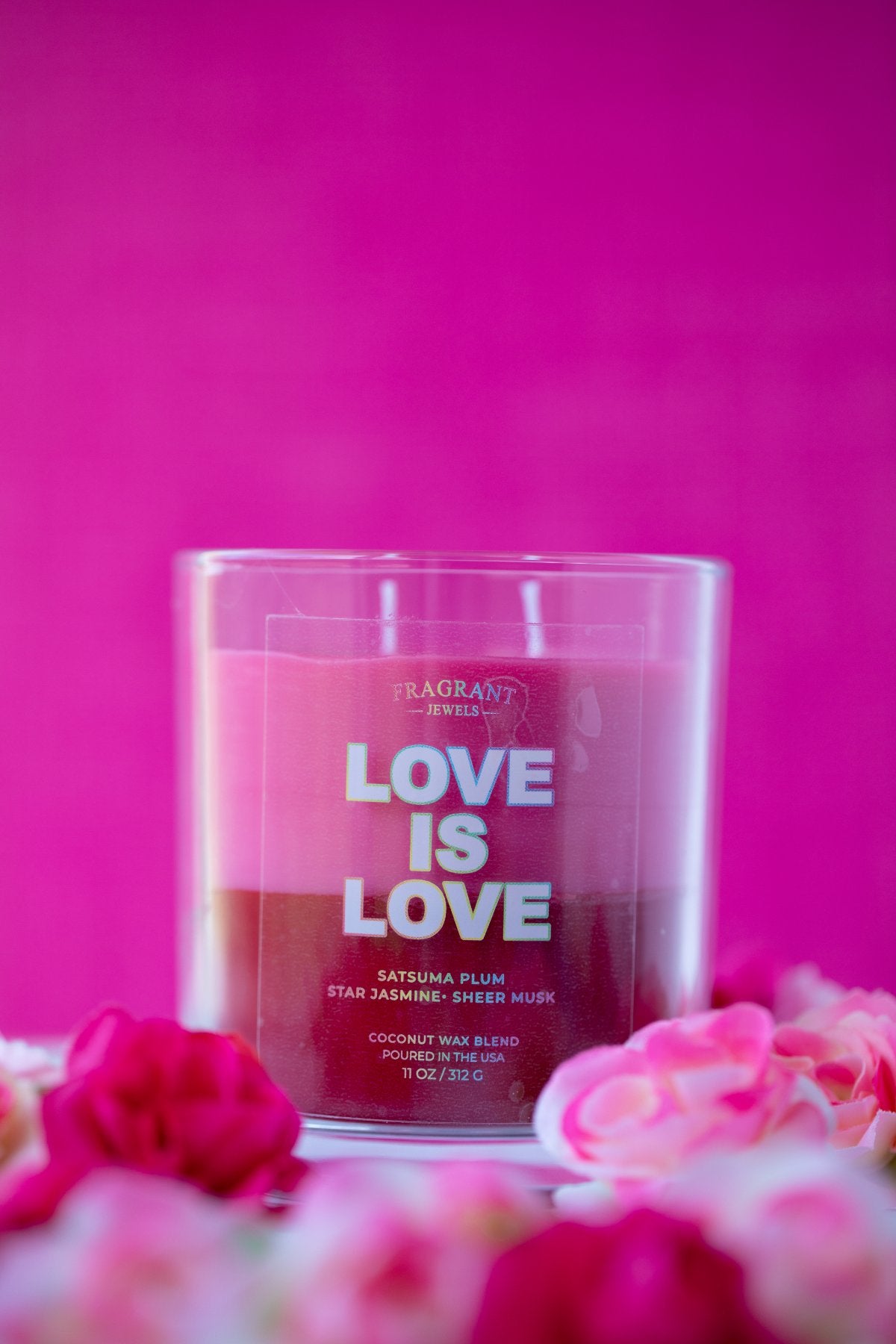 Love is Love - Jewel Candle
