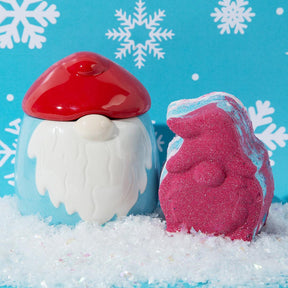 Gnome for the Holidays - Candle and Bath Bomb Set (Without Jewelry)