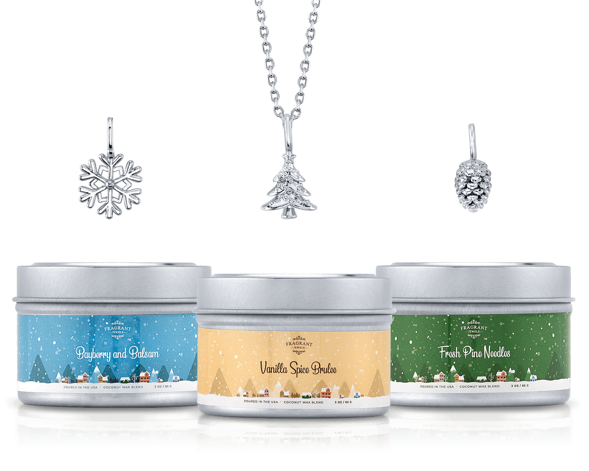 Home for the Holidays Candle Gift Set (Without Jewelry)