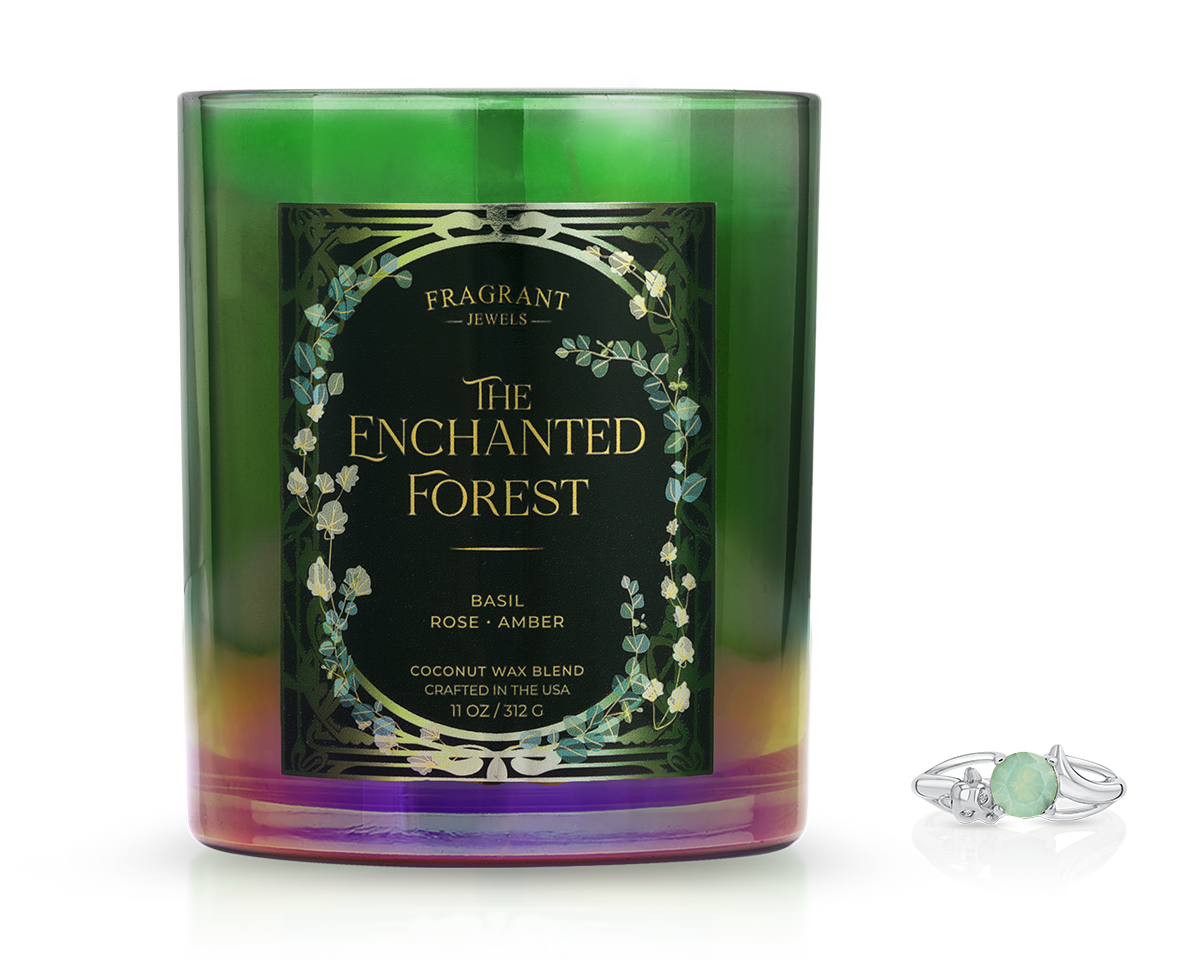 The Enchanted Forest - Jewel Candle