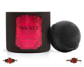 Wicked: Blood Orange - Candle and Bath Bomb Set