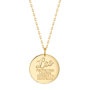 Leo - Zodiac Pendant