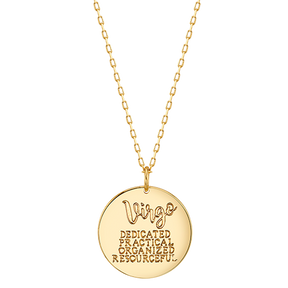 Virgo - Zodiac Pendant