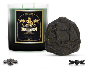 Bonny's Pirate Ship - Candle and Bath Bomb Set