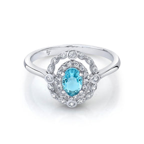 Aquamarine - March Birthstone Collection - Candle and Bath Bomb Set