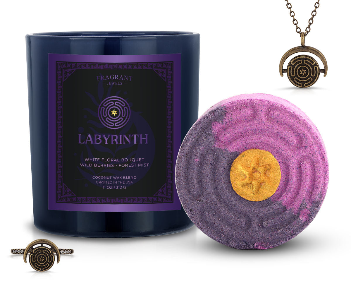 Labyrinth - Candle and Bath Bomb Set