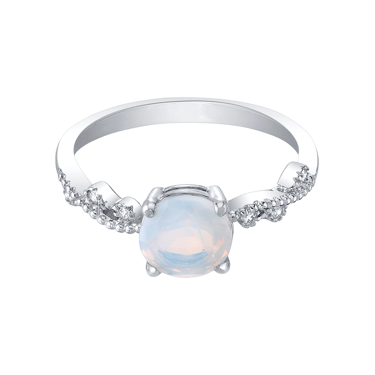 Moonstone Vines Ring