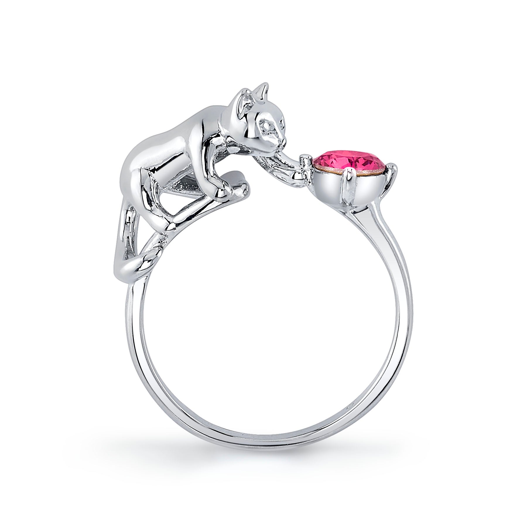 Snowflake - Furry Friends Collection - Jewel Candle