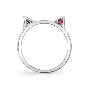 Snowflake - Furry Friends Collection - Jewel Candle