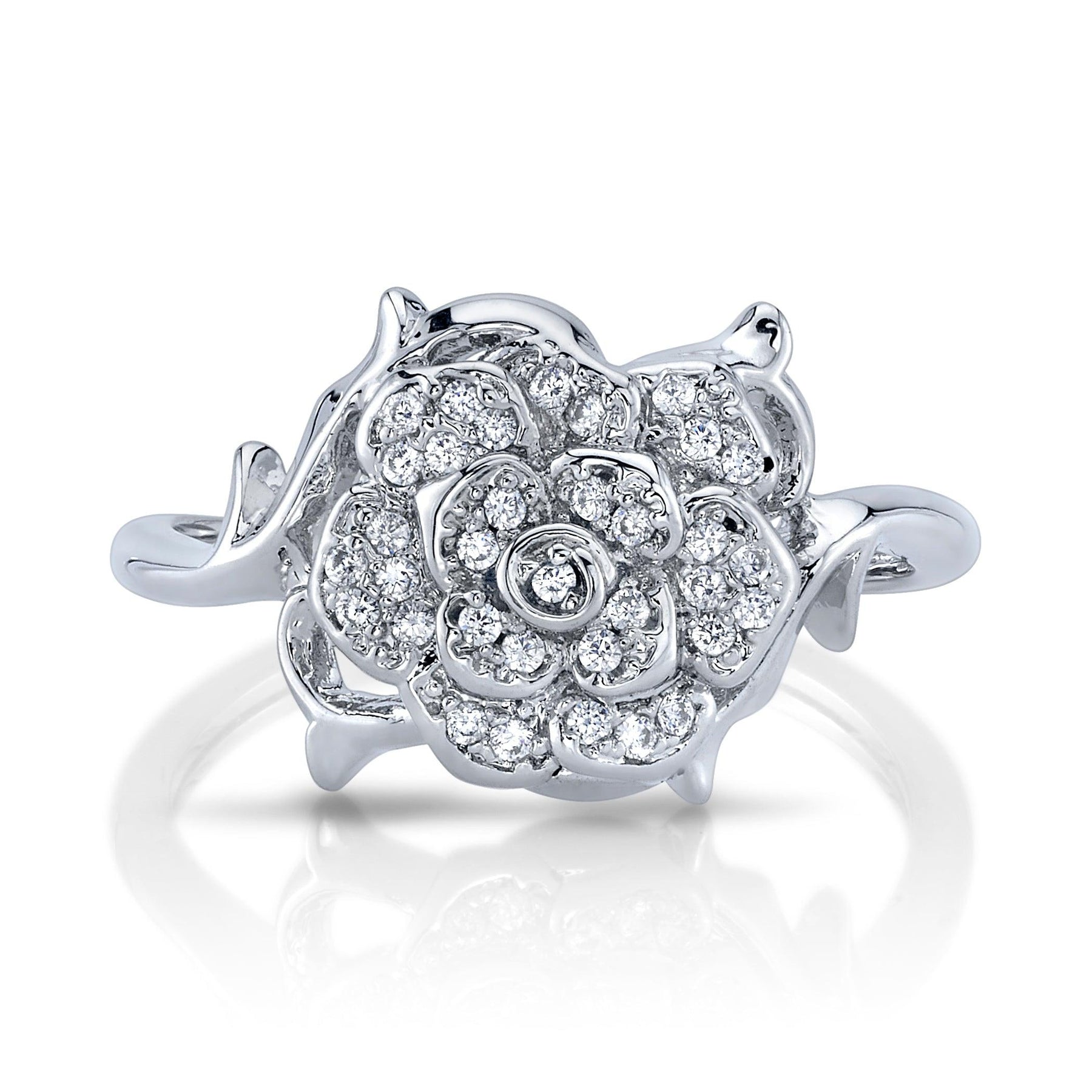 White Rose Ring