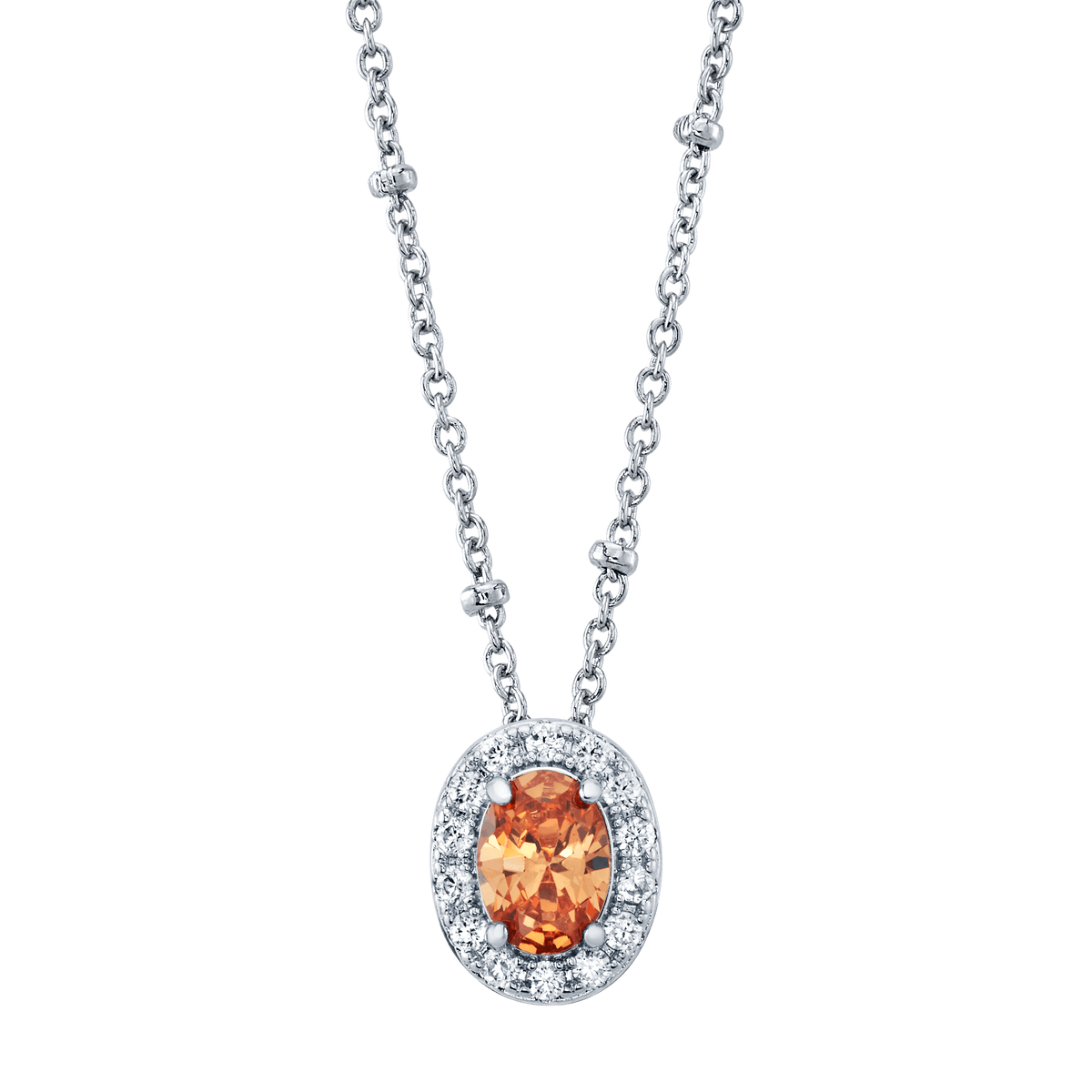 Topaz Birthstone Necklace