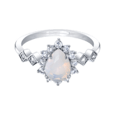 Radiant Moonstone Ring