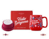 Cafe FJ: Peppermint Twist - Hello Gorgeous - Candle and Bath Bomb Set