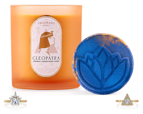 Cleopatra - Candle and Bath Bomb Set