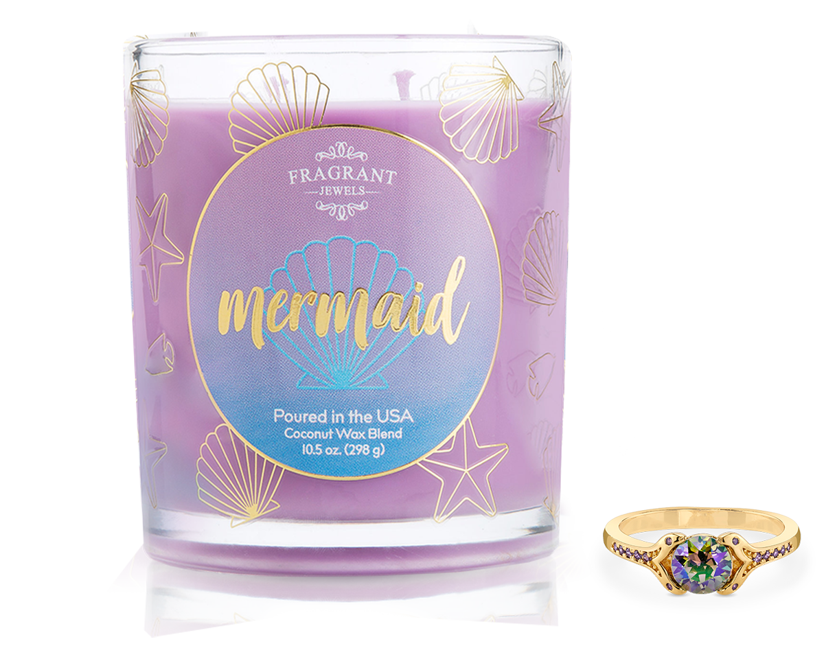 Mermaid - Fairytale Collection - Jewel Candle
