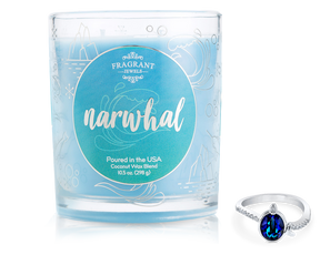 Narwhal - Fairytale Collection - Jewel Candle