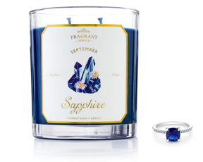 Sapphire - September Birthstone Collection - Jewel Candle